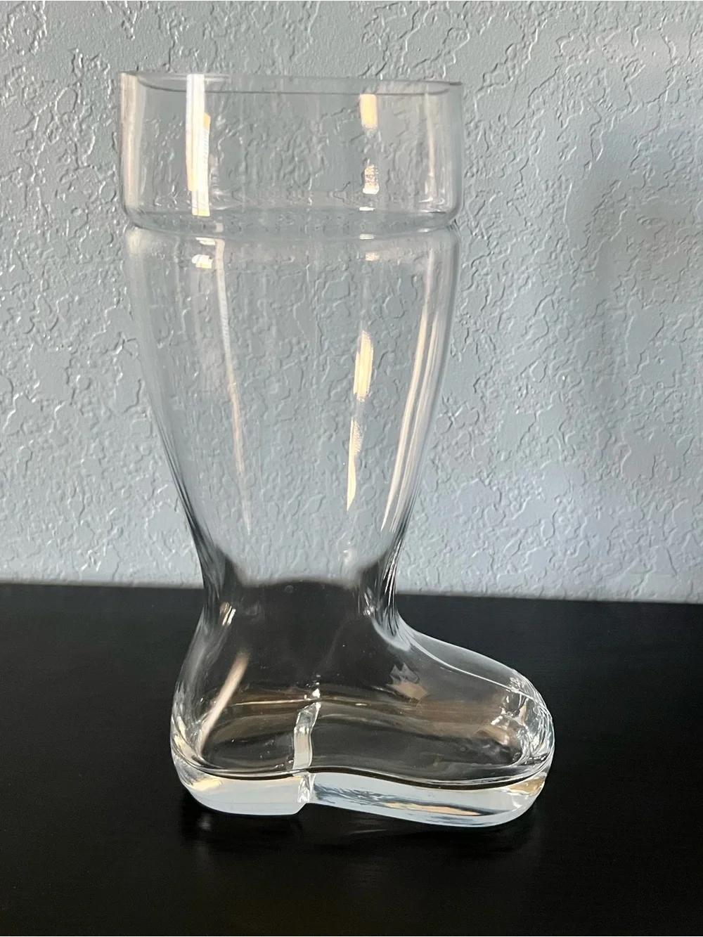 X-Large Clear Glass Boot (Das Boot)